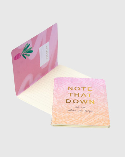 Amalfi Pocket Notebook 2 Pk - Scenic Route/Note that Down
