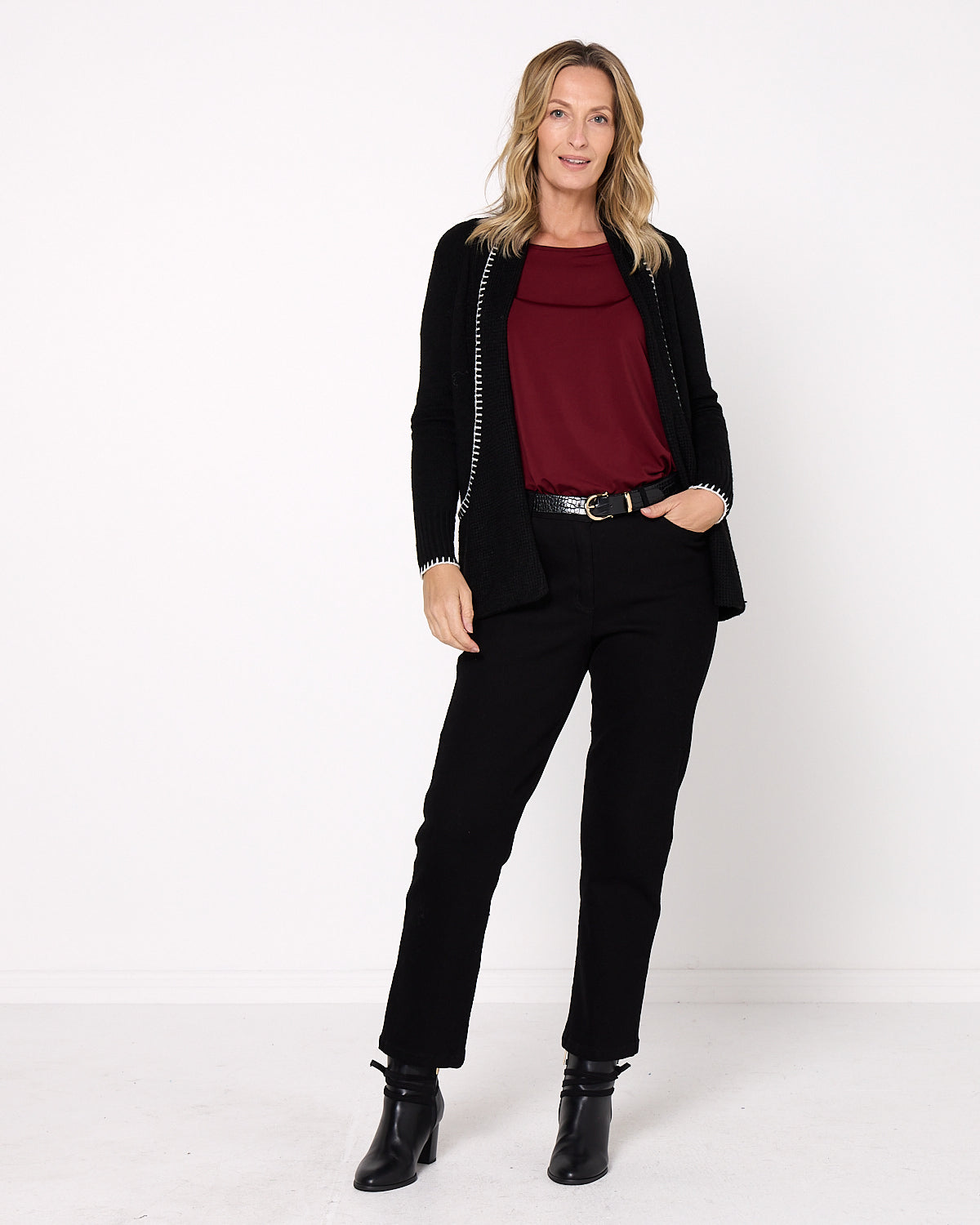 Ren Knit Cardi - Black