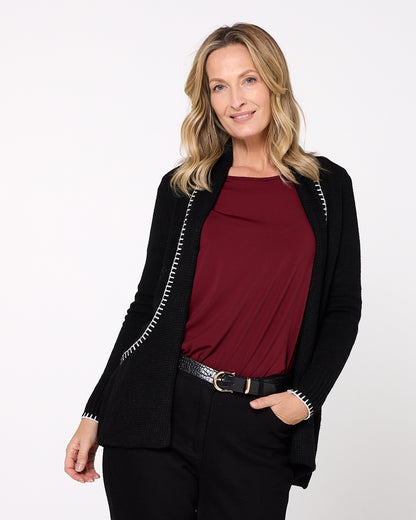 Ren Knit Cardi - Black