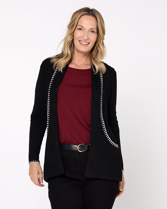 Ren Knit Cardi - Black