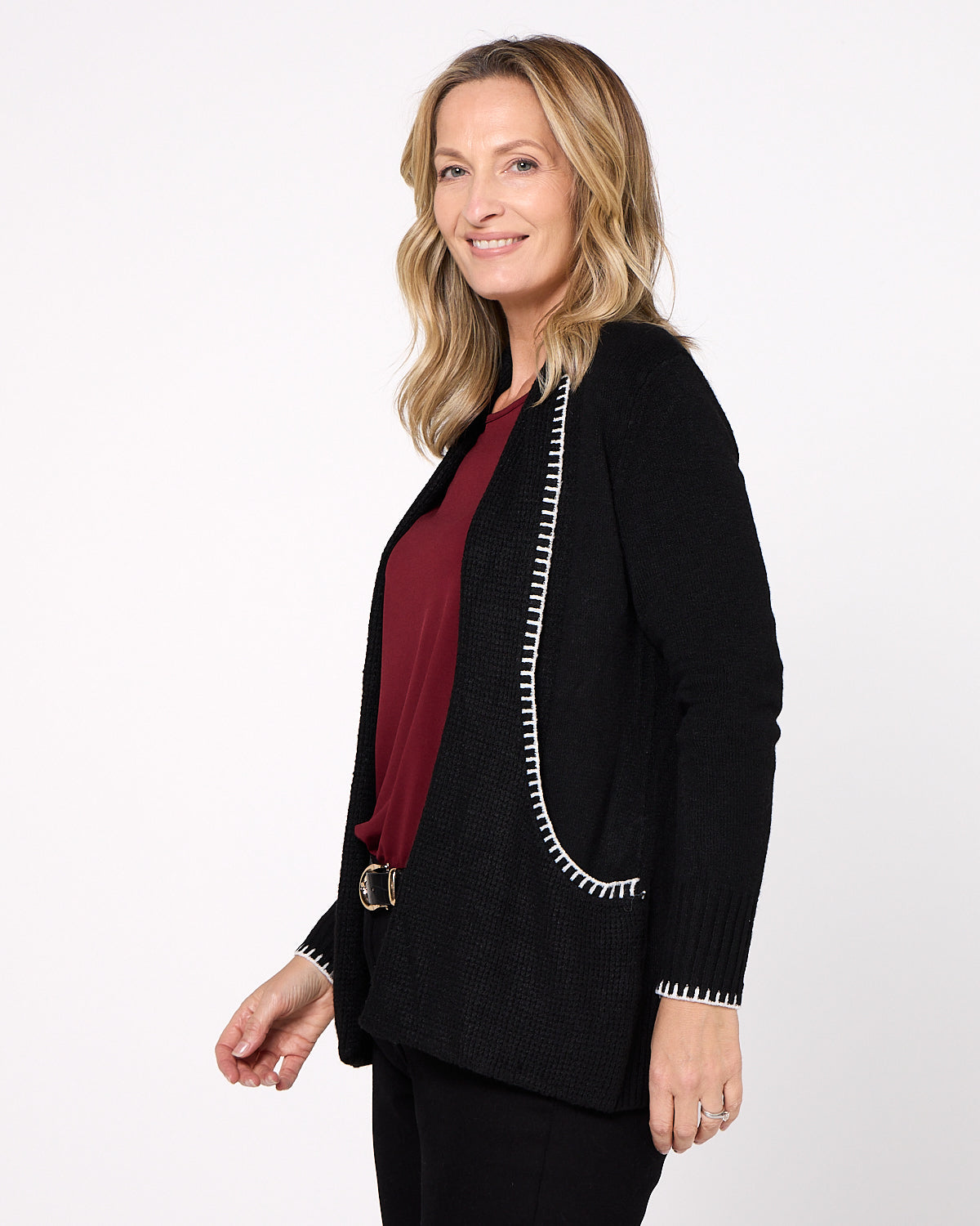 Ren Knit Cardi - Black