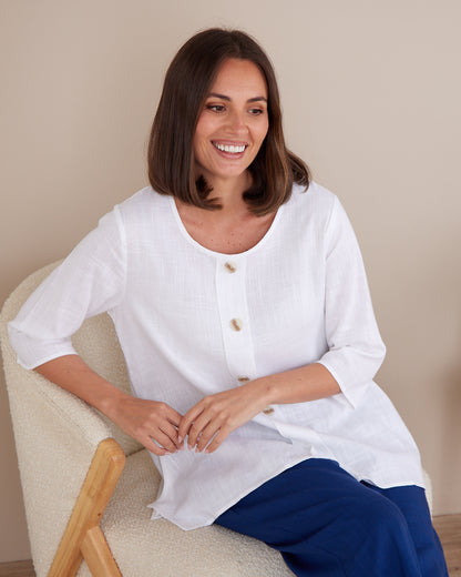Samira Top - White