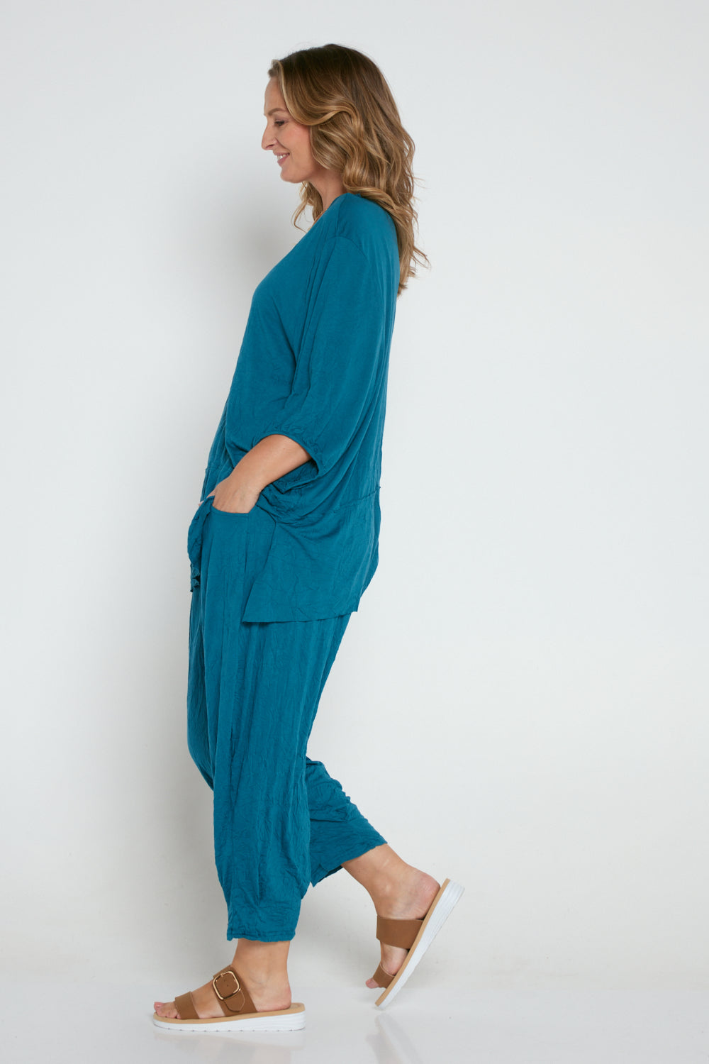 Alisha Pants - Teal