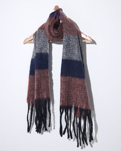 Rathscar Scarf - Mulberry Twilight