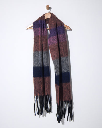 Rathscar Scarf - Mulberry Twilight