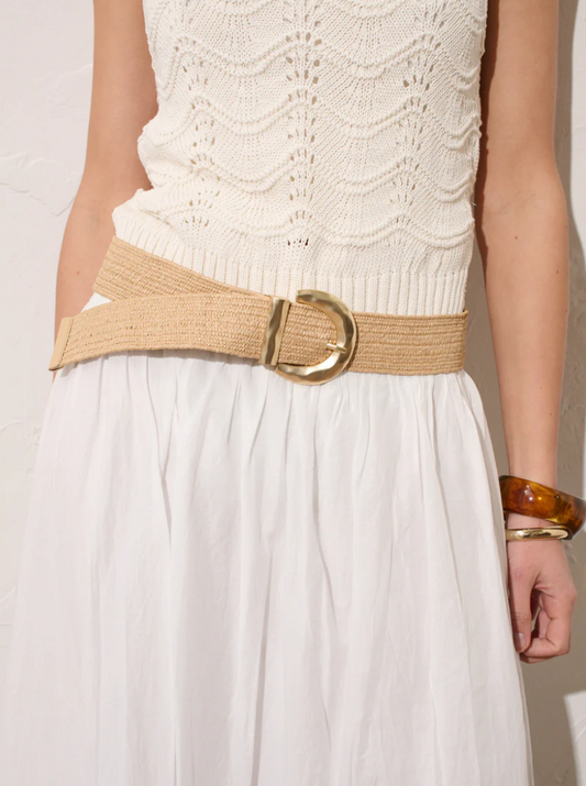 Arizona Straw Buckle Belt