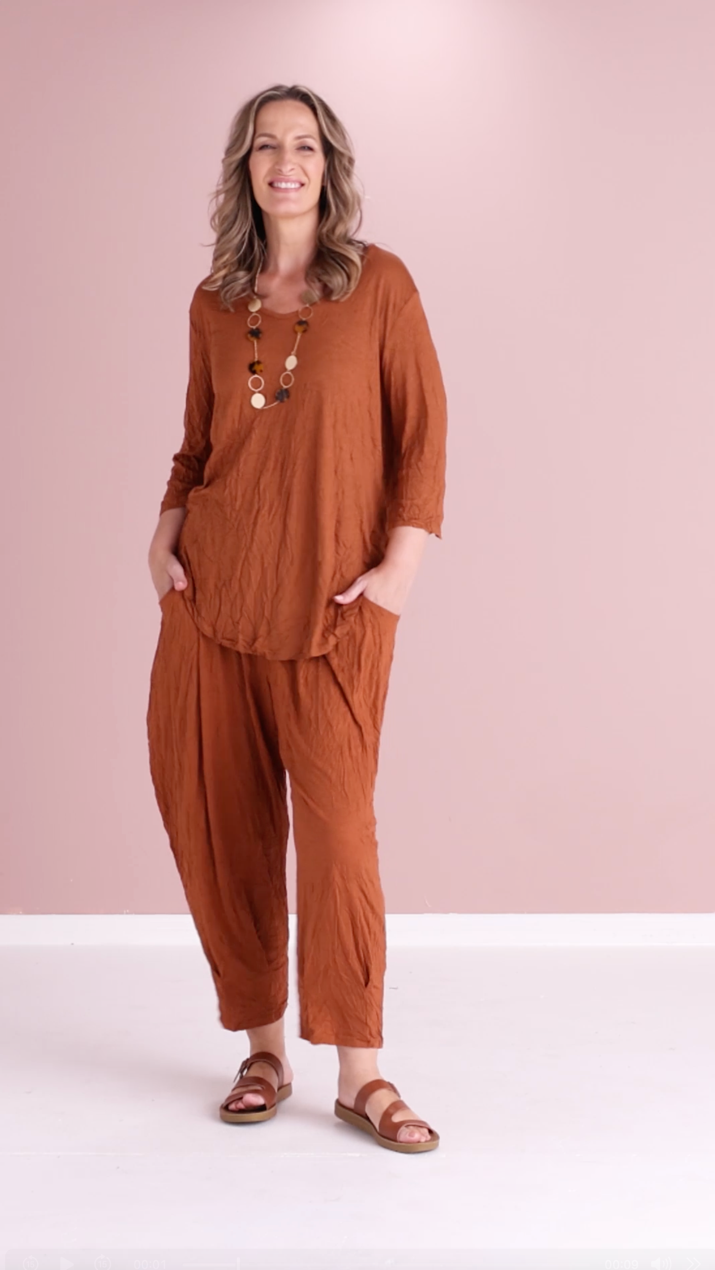 Lesley Top - Rust