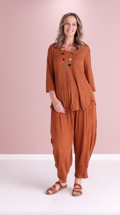 Lesley Top - Rust