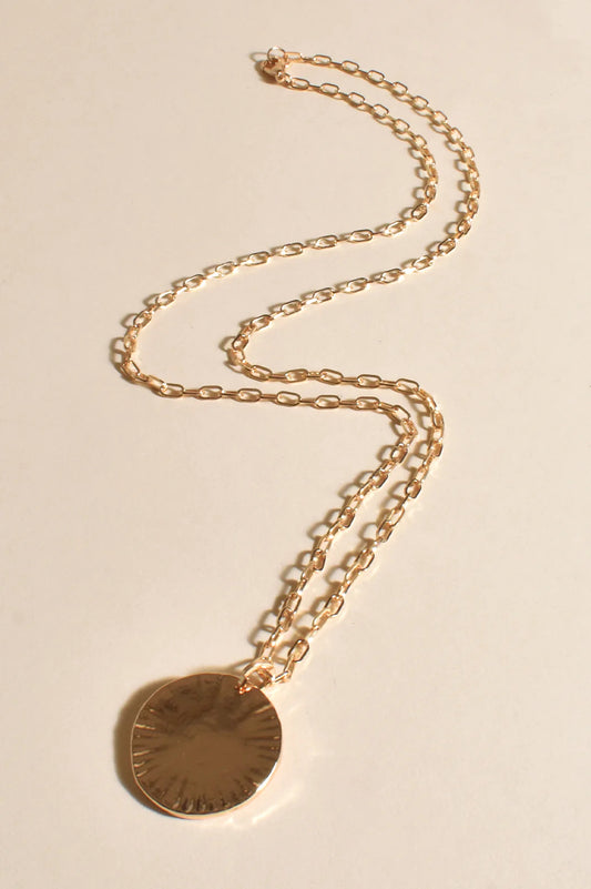 Seaside Pendant Necklace - Gold