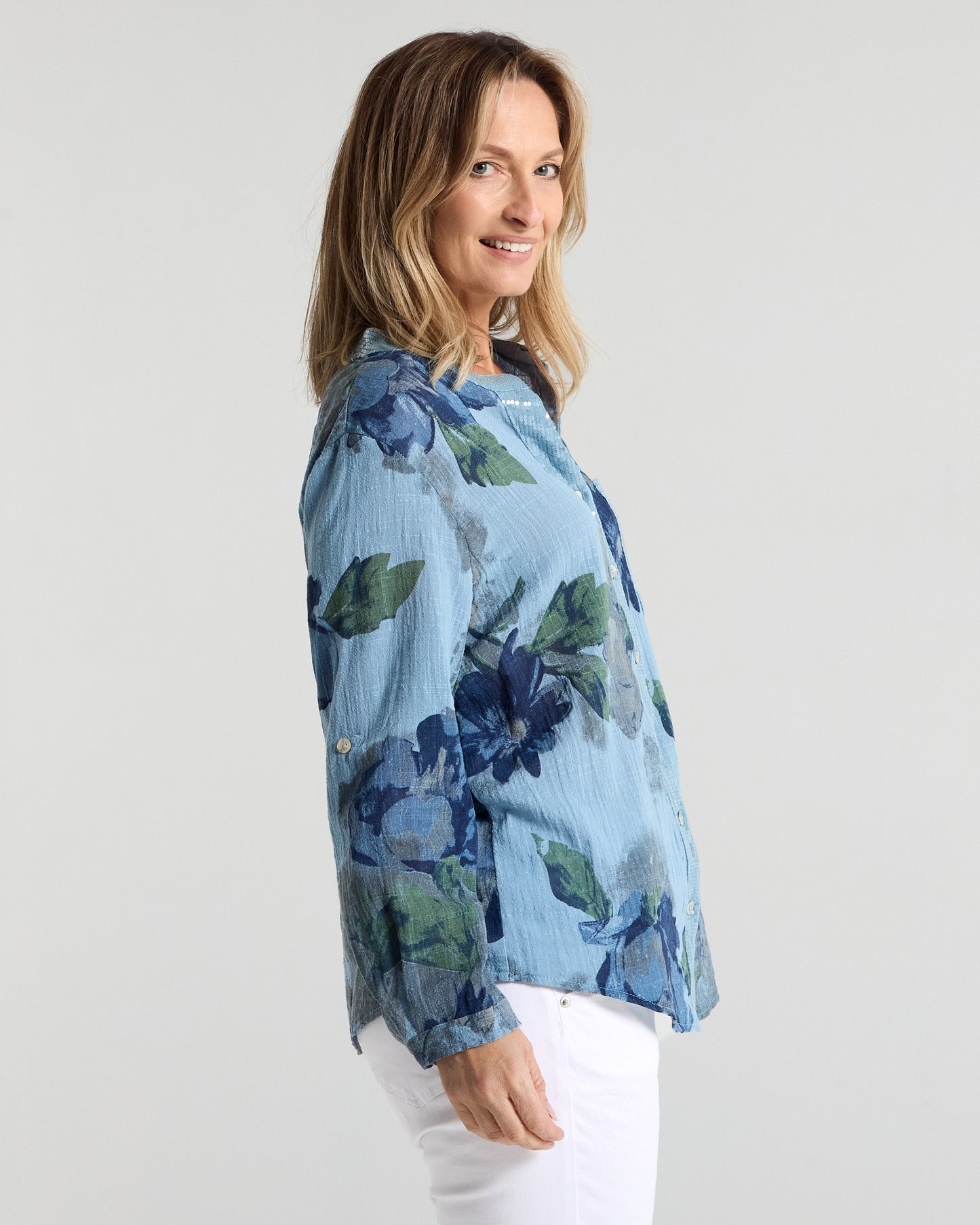 Carimo Top - Blue Wash
