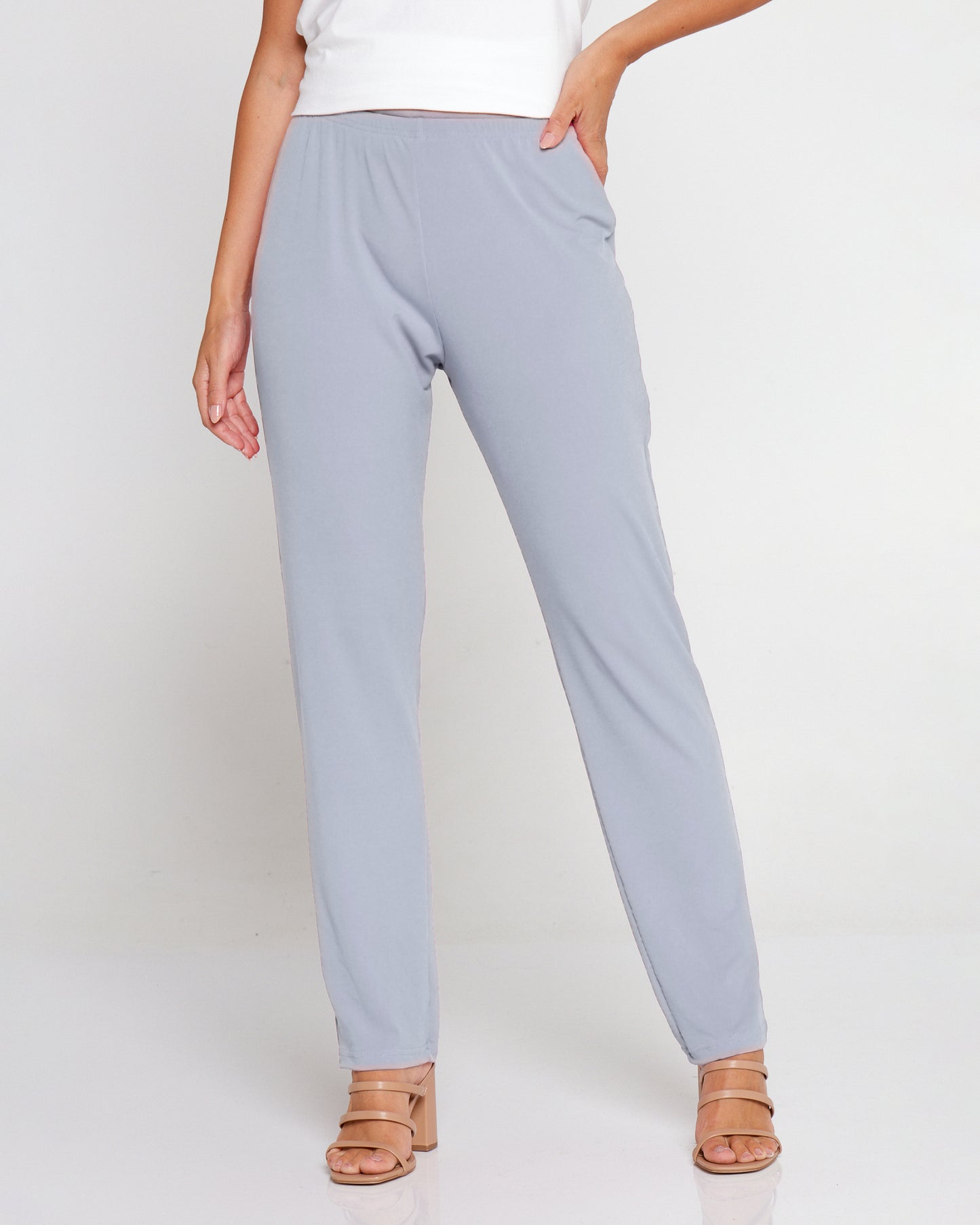 Gianna Pants - Silver