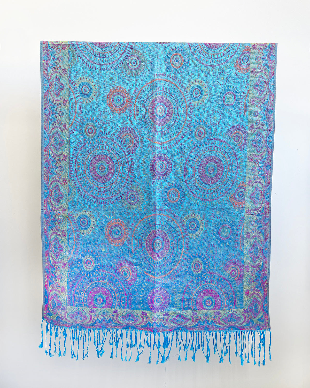 Sitar Reversible Scarf - Opal Mandala