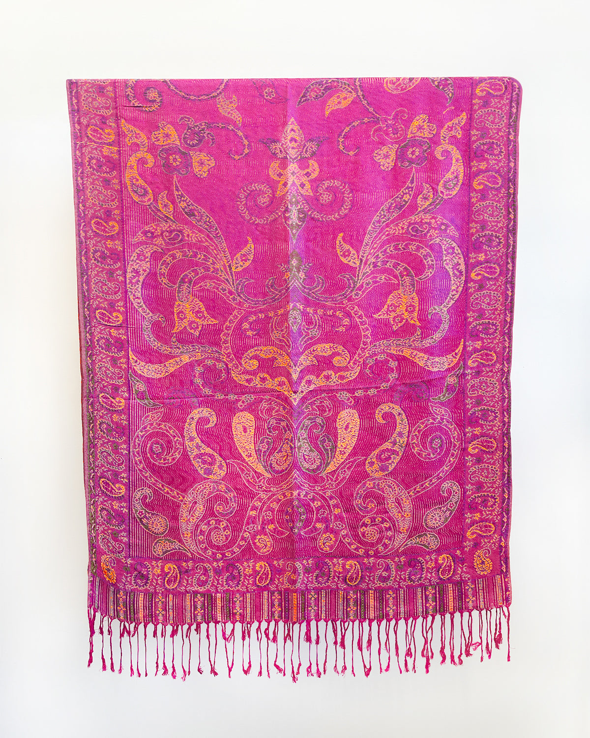 Sitar Reversible Scarf - Azalea Paisley
