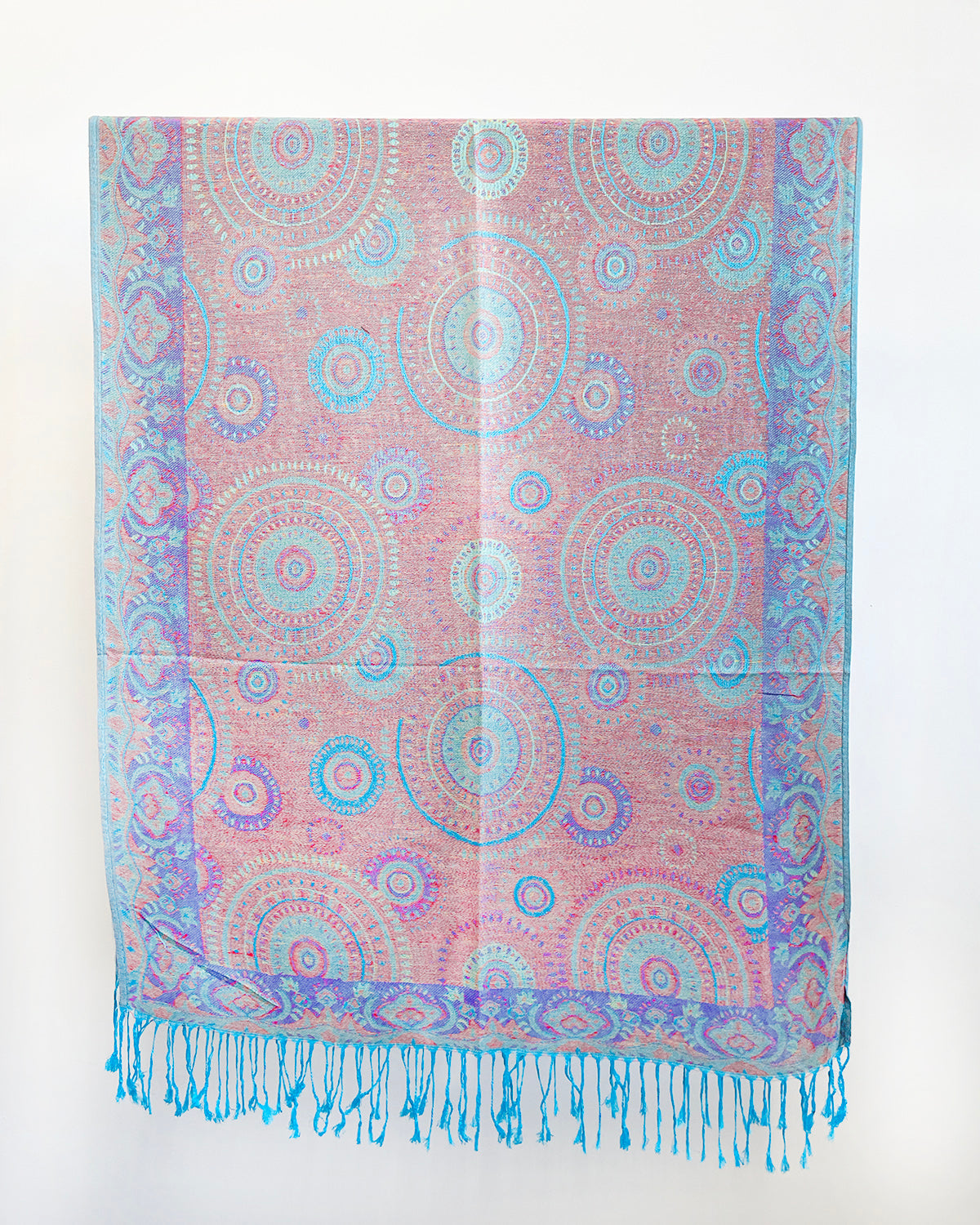 Sitar Reversible Scarf - Opal Mandala