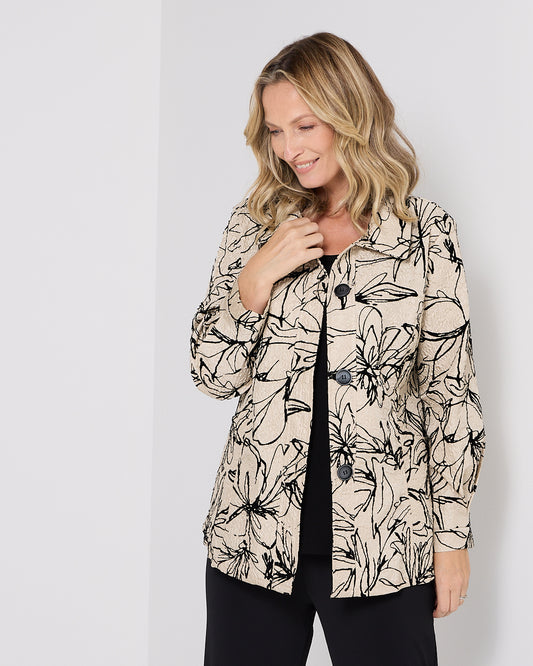 Nevena Jacket - Meadow Sketch