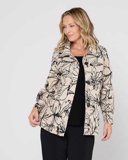 Nevena Jacket - Meadow Sketch