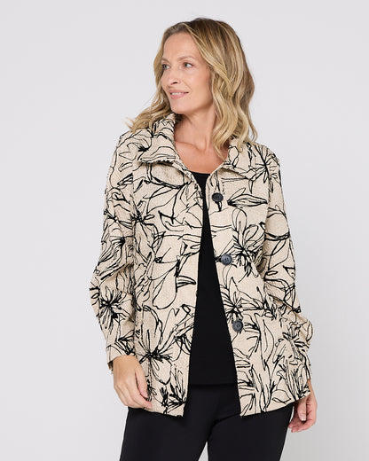 Nevena Jacket - Meadow Sketch