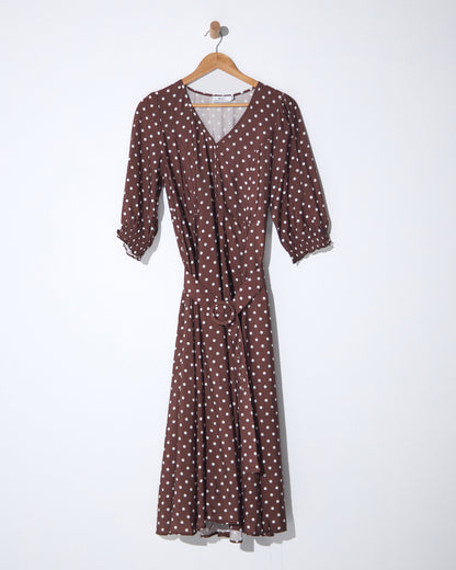 Silvan Dress - Chocolate Spot