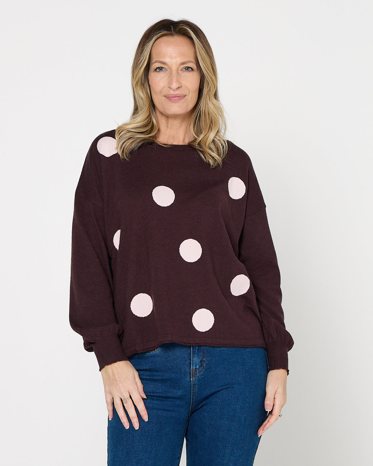 Tambo Knit - Brown Spot