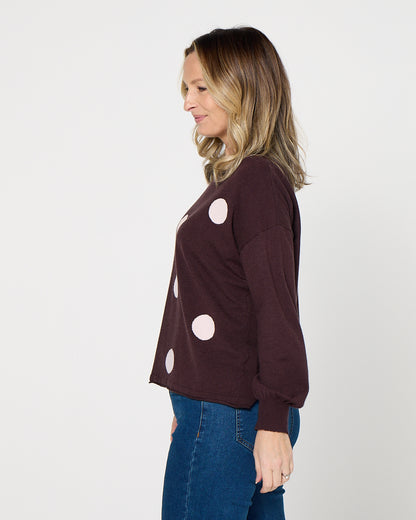 Tambo Knit - Brown Spot