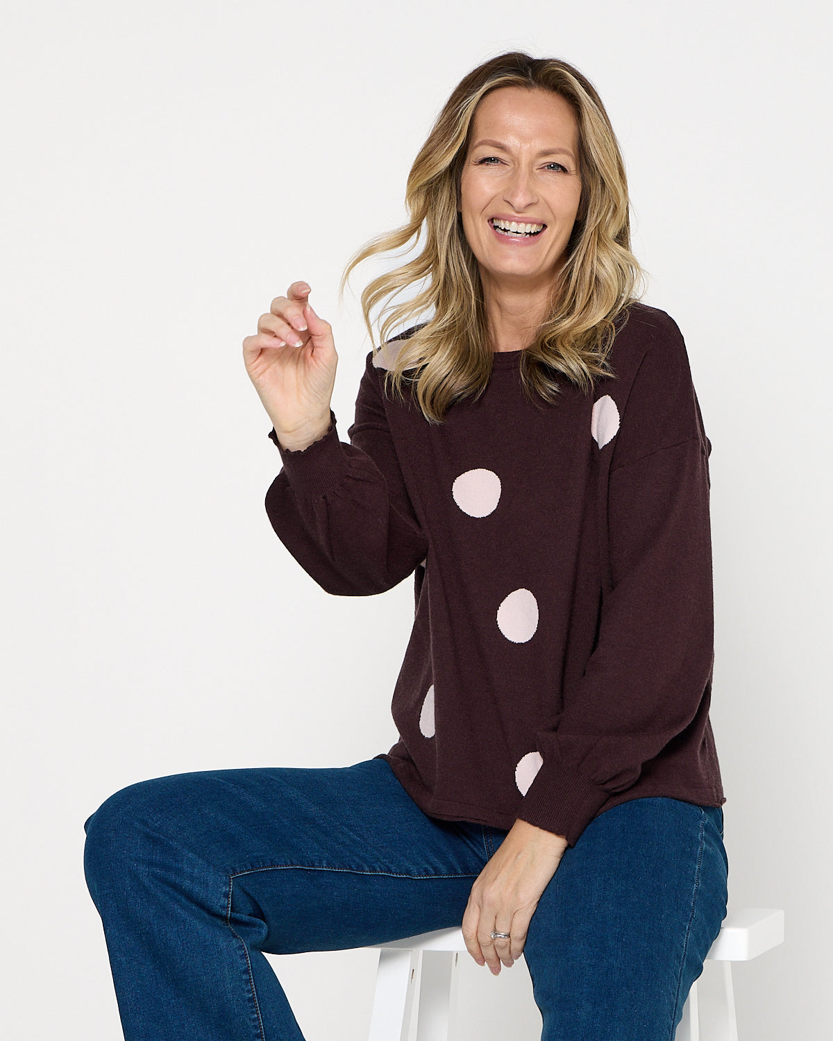 Tambo Knit - Brown Spot
