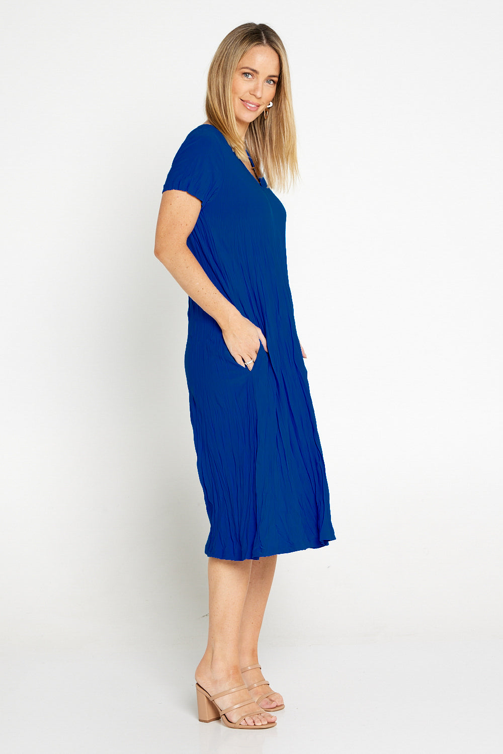 Stella Dress - Royal Blue