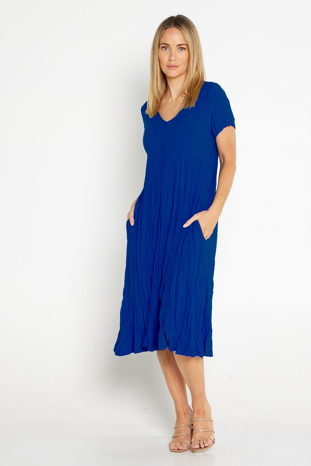 Stella Dress - Royal Blue