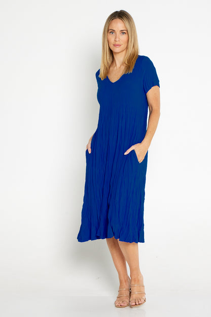 Stella Dress - Royal Blue