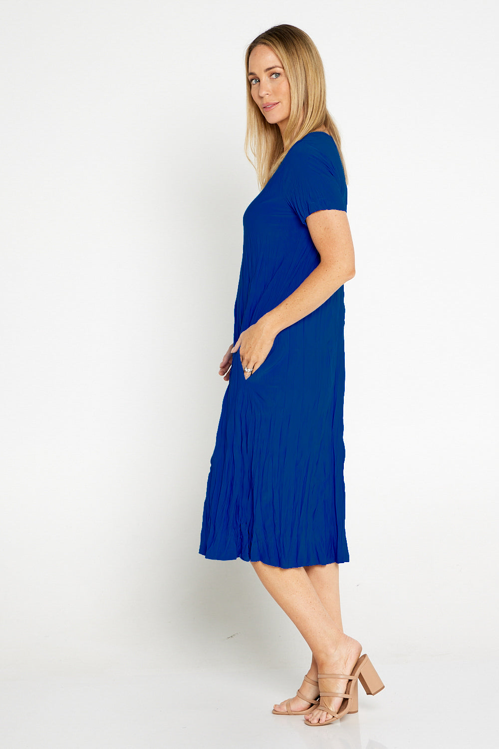 Stella Dress - Royal Blue