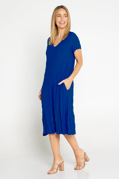 Stella Dress - Royal Blue