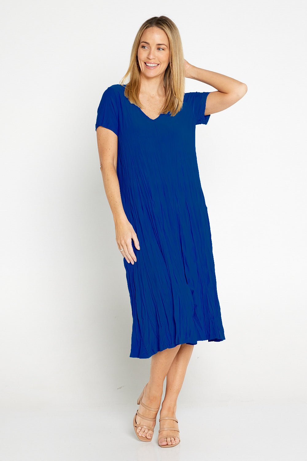 Stella Dress - Royal Blue
