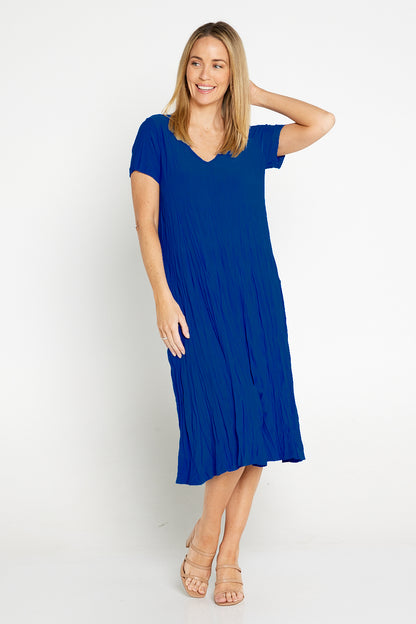 Stella Dress - Royal Blue
