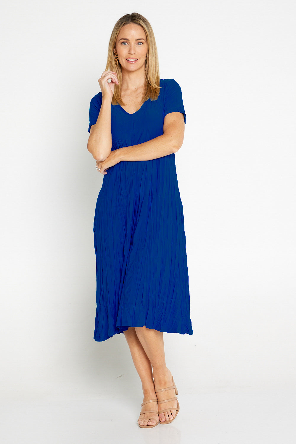 Stella Dress - Royal Blue