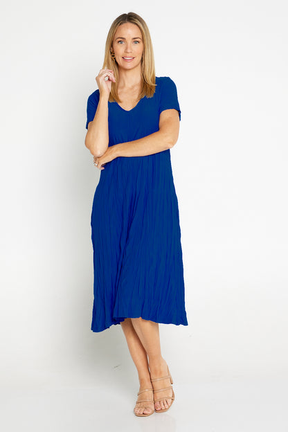 Stella Dress - Royal Blue