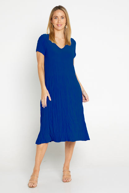 Stella Dress - Royal Blue
