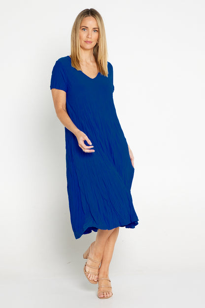Stella Dress - Royal Blue