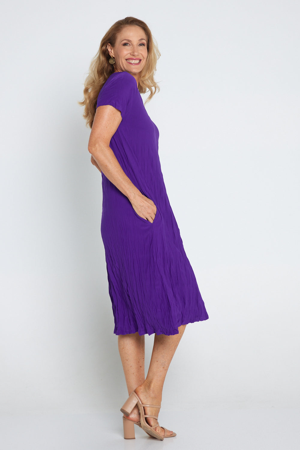 Stella Dress - Purple