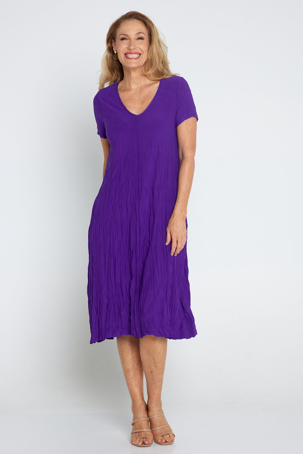 Stella Dress - Purple