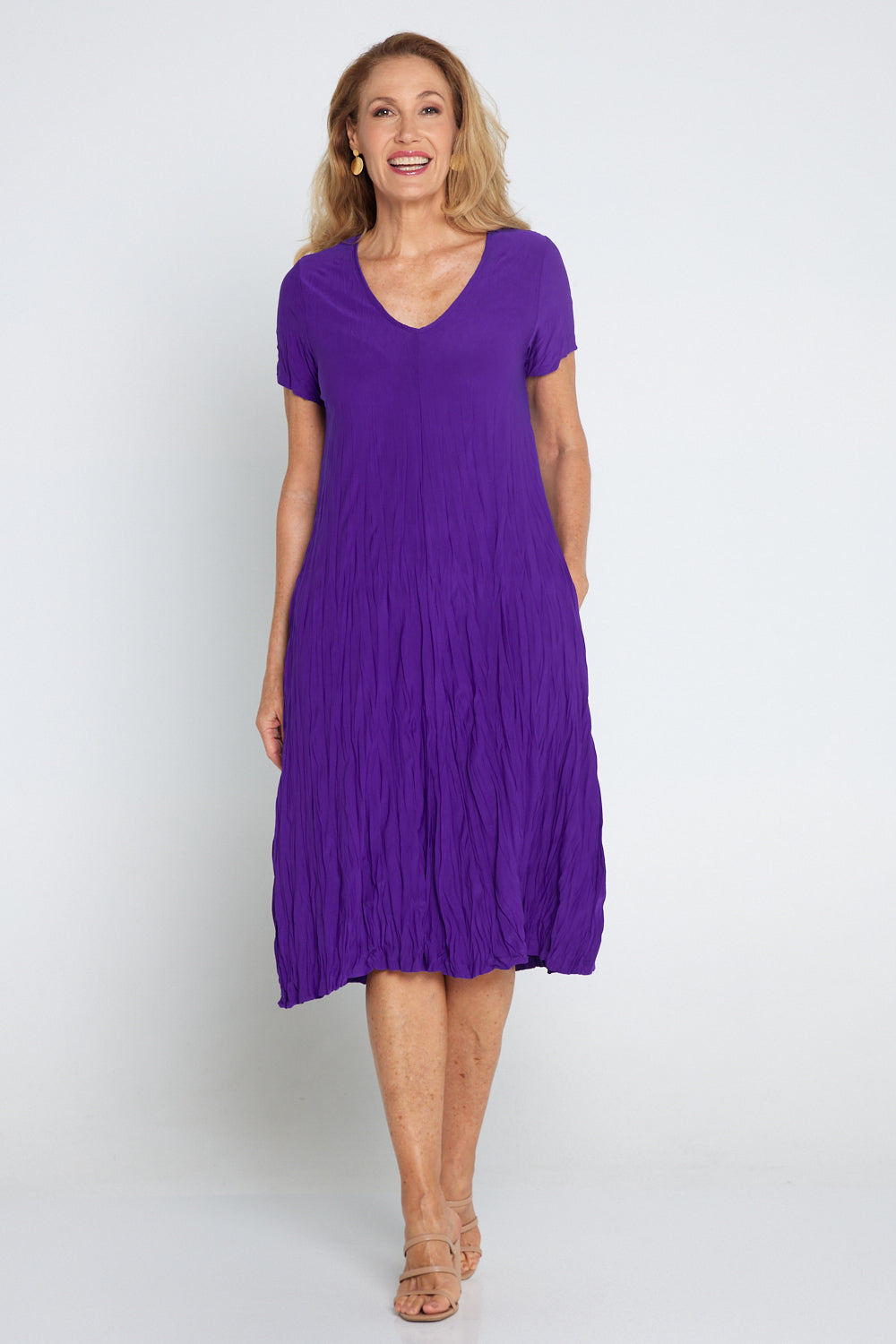 Stella Dress - Purple