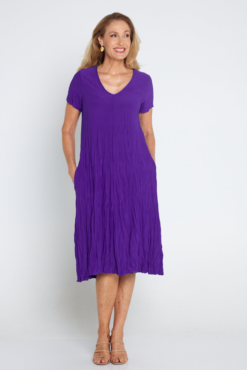 Stella Dress - Purple