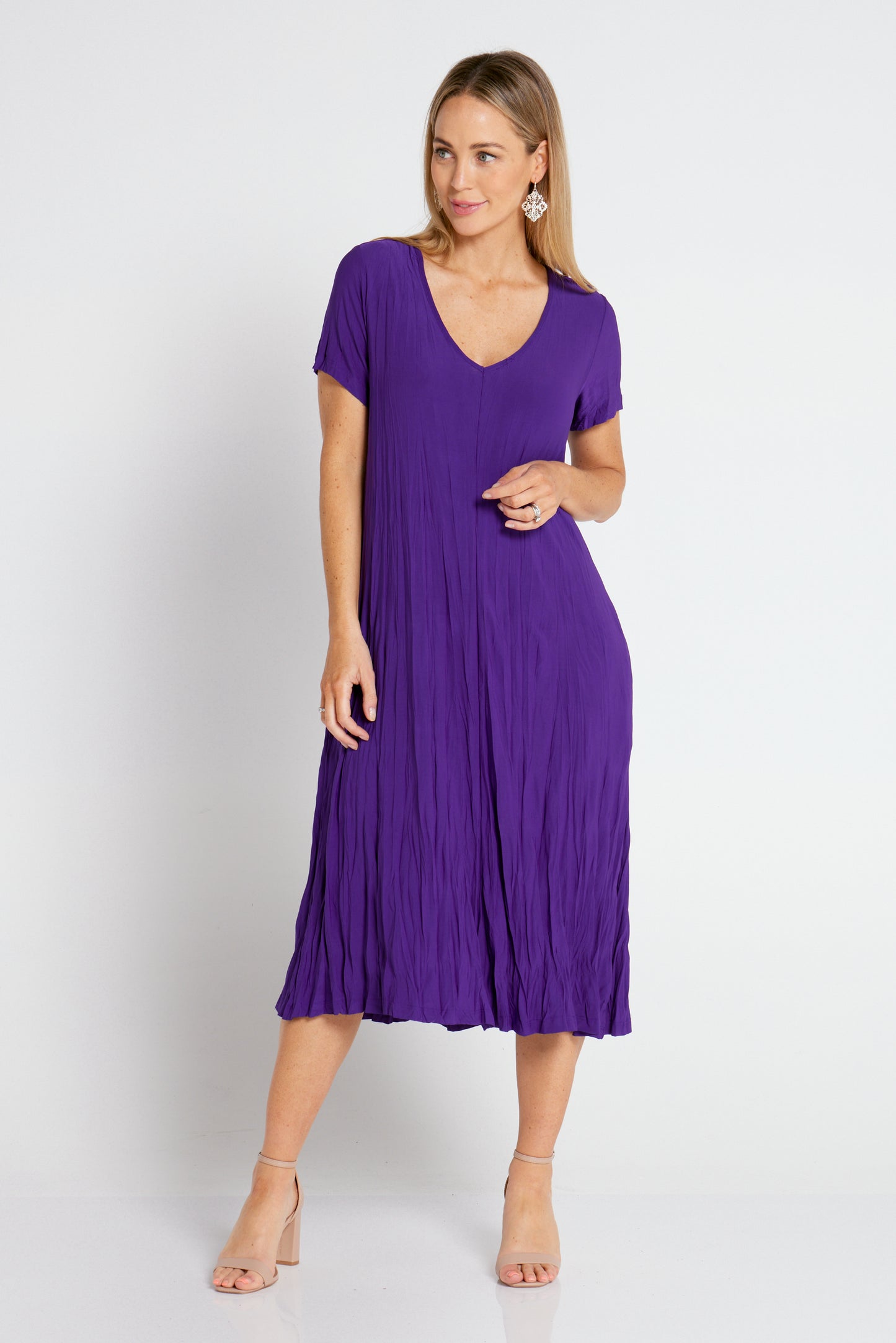 Stella Dress - Purple