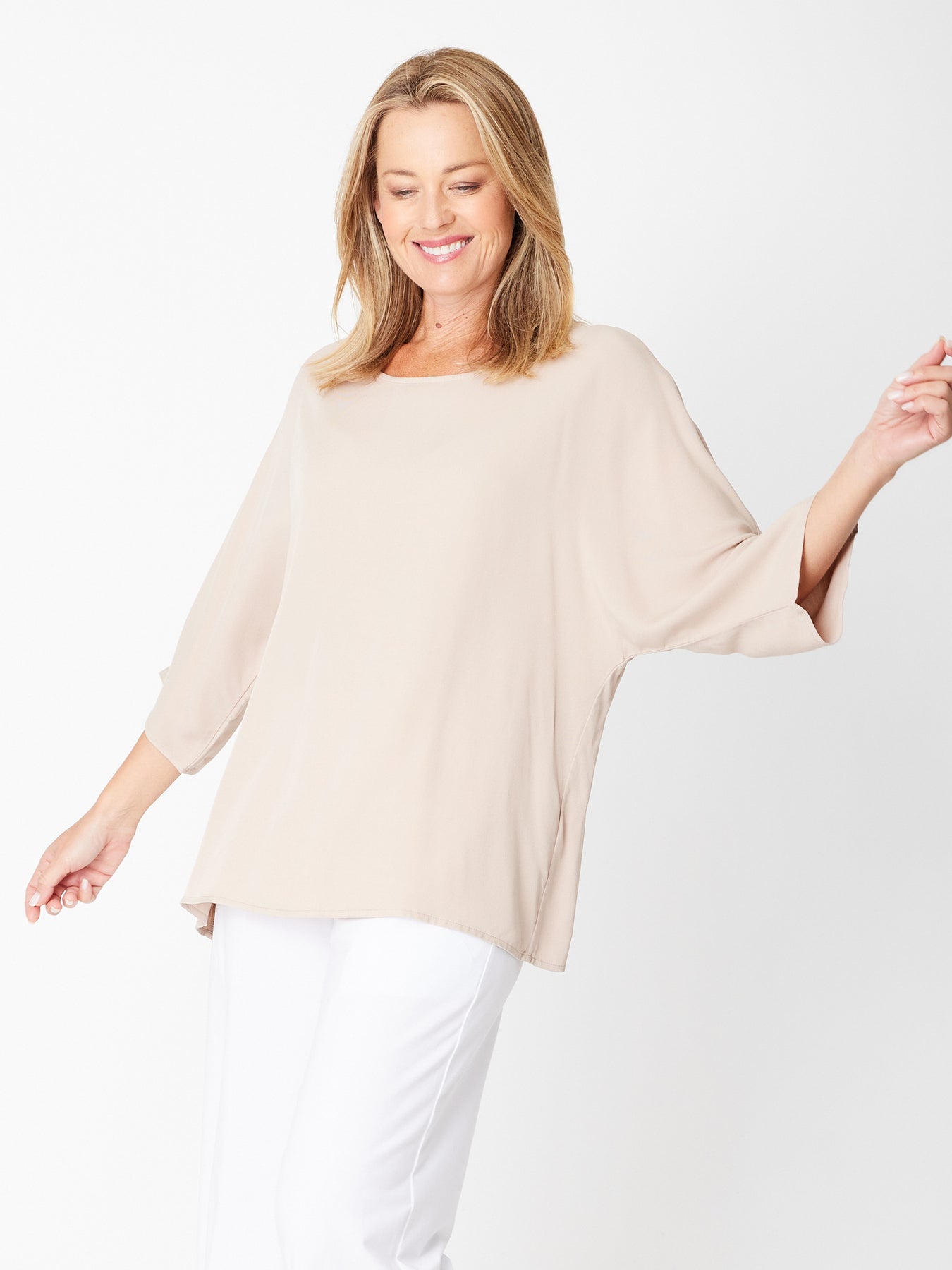 Summer Ease Essential Top - Natural