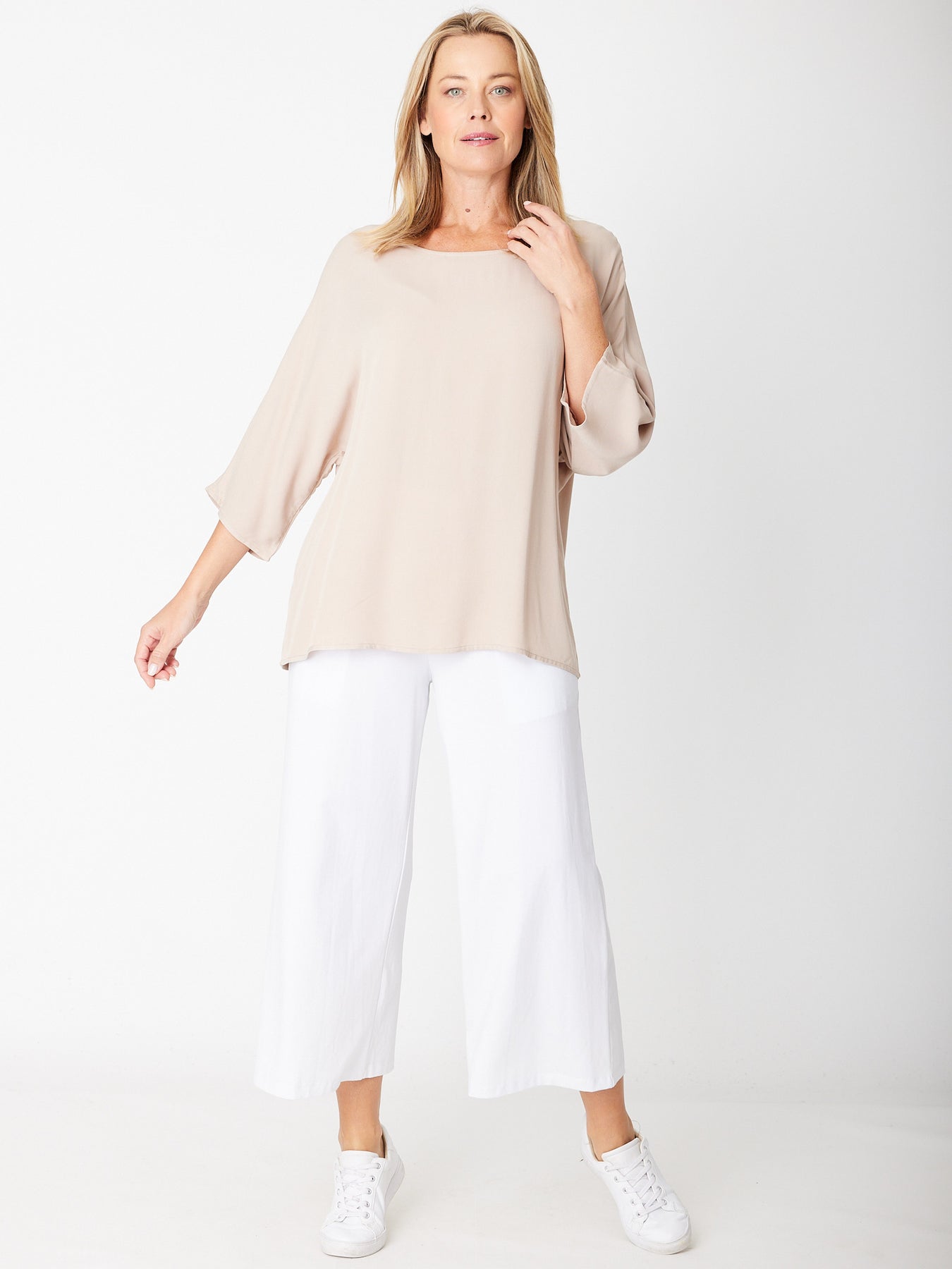 Summer Ease Essential Top - Natural