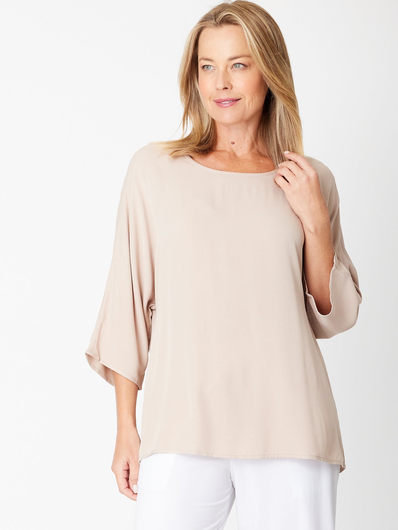 Summer Ease Essential Top - Natural