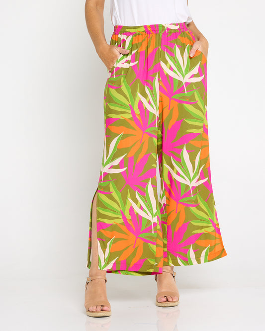 Summer Rainbow Pant - Neon Tropical