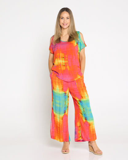 Summer Rainbow Pant - Sunset Wash