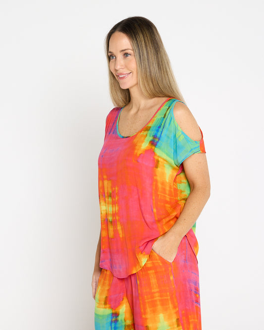 Solana Top - Sunset Wash