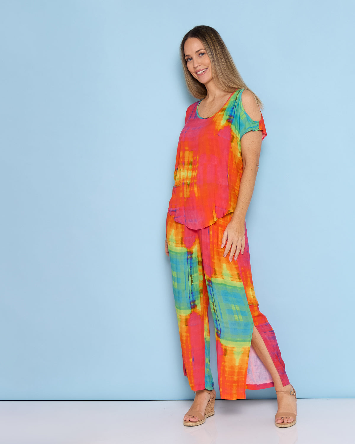 Summer Rainbow Pant - Sunset Wash