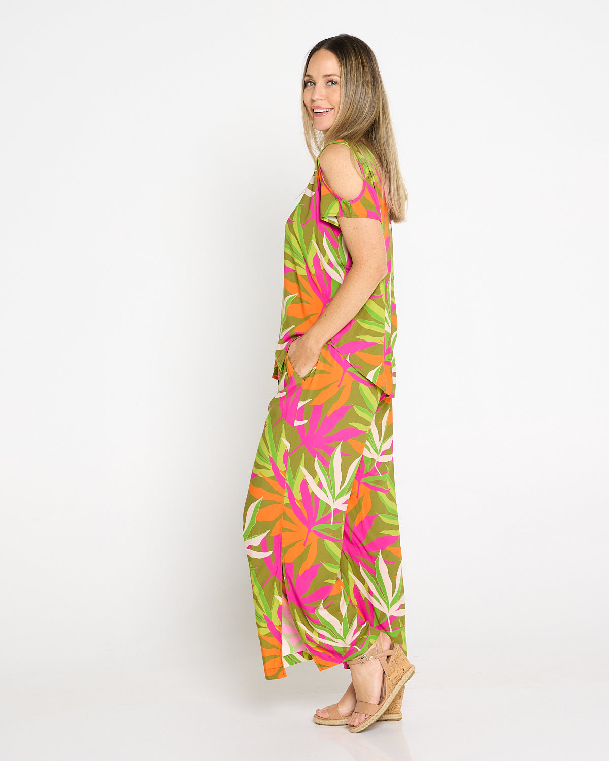 Summer Rainbow Pant - Tropical