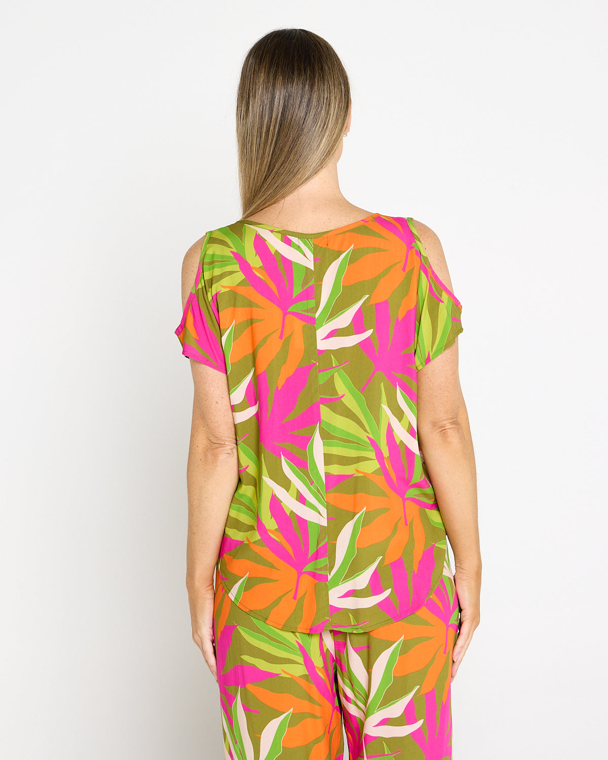 Solana Top - Neon Tropical